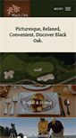 Mobile Screenshot of blackoakgolfclub.com